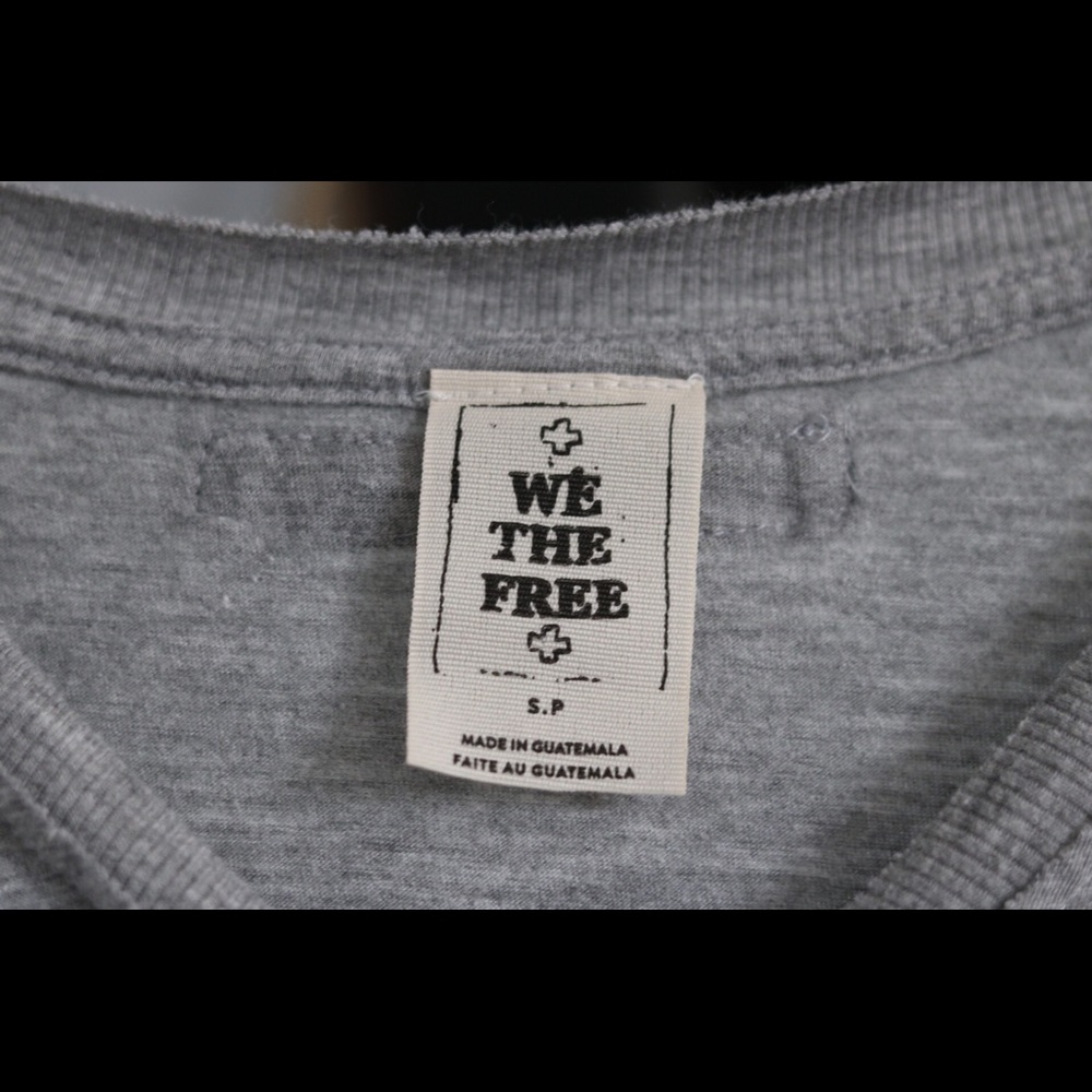 free people oversized t-shirt